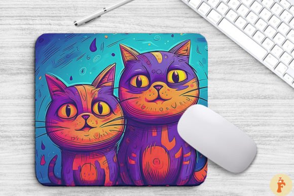 Cute Cats Cartoon Style Mouse Pad Design: A Designer’s Real-World Evaluation
