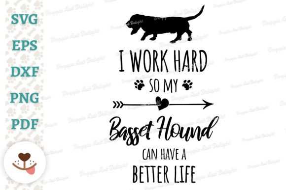 Funny Basset Hound Dog Owner SVG Embroidery Design Review