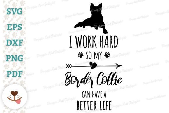 Funny Border Collie Dog Owner SVG PNG: A Designer’s Real-World Review