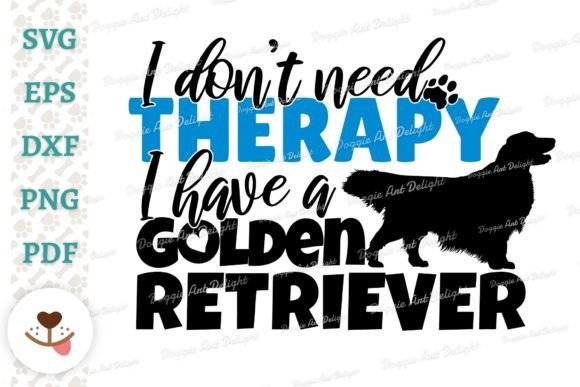 Funny Golden Retriever Dog Therapy SVG: A Designer’s Honest Review