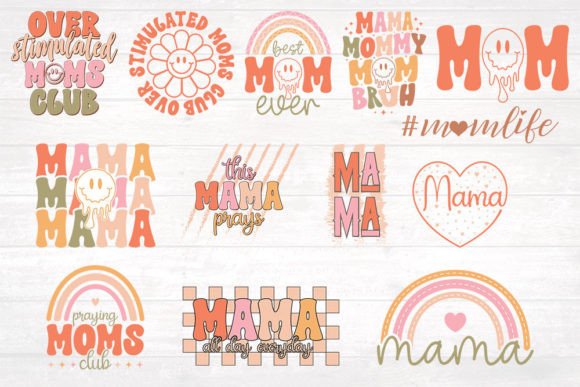 Funny Mom Mama Mother Day SVG Files Set Review