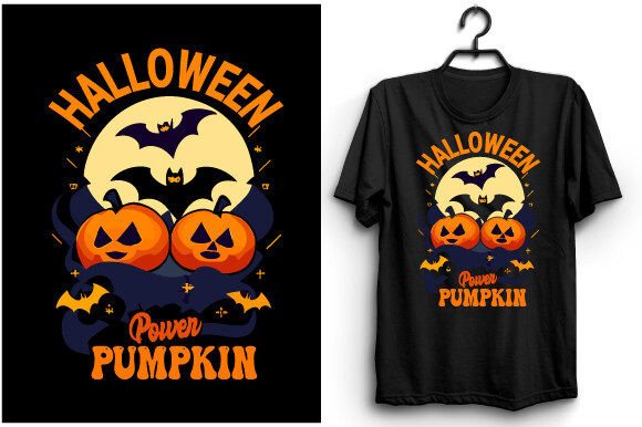 Halloween Power Pumpkin Vintage T-shirt Review