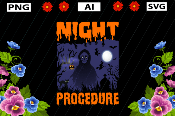 Halloween T-Shirt Design: Night Procedure Reviewed