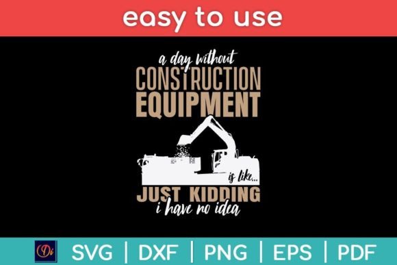 Testing A Day Construction Equipment Funny Heavy in Real Embroidery Projects
